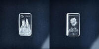 Solomon Islands Half Dollar Coin, Barcelona, Proof, Silver -