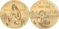 United Kingdom Medal John Davenport, Founder of New Haven, History -
