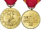 Poland Medaille Varsovie, WAR, Very Good Quality, Gilt Bronze, 33 -