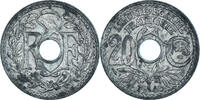 France 20 Centimes Coin, Lindauer, Castelsarrasin, Zinc -