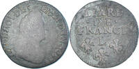 France Liard Coin, Louis XIV, Bayonne, Copper -