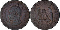 France 10 Centimes Coin, Napoléon III, Paris, Satirique -