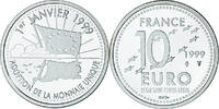 France 10 Euro Europa, Utrecht, ESSAI, Silver -