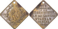 Germany Medaille Geburtstag des Kaisers Wilhelm, Copper -