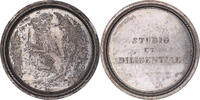 Italy Medaille Studio et Diligentiae, Silver -