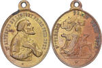Italy Medaille Saint Alphonse de Liguori, Religions & beliefs, Copper -
