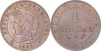 France Centime Coin, Cérès, Paris, Bronze, Gadoury:88 -