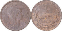 France 1 Centime Dupuis, Paris, Bronze, Gadoury:90 -