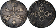 France 6 Deniers Coin, Louis XIV, Six deniers dits « dardenne » -