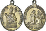 Italy Medaille Santo Gennaro V, S.M Francesca Alcanterina, Religions & beliefs -