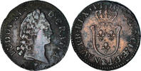 France 1/2 Sol d'Aix Coin, Louis XV, Aix, Copper, Gadoury:274 -