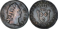 France 1/2 Sol d'Aix Coin, Louis XV, Aix, Copper, Gadoury:274 -
