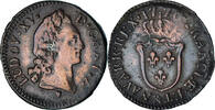 France 1/2 Sol d'Aix Coin, Louis XV, Aix, Copper, Gadoury:274 -