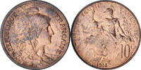 France 10 Centimes Coin, Dupuis, Paris, Bronze, KM:843 -