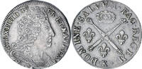 France 20 Sols aux insignes Coin, Louis XIV, Bordeaux, Silver -
