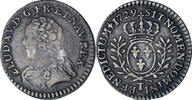 France 1/20 Ecu Coin, Louis XV, Nantes, Silver, Gadoury:283 -