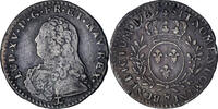 France 1/10 Ecu Coin, Louis XV, 1/10 Écu aux branches d'olivier, Aix -