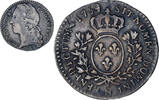 France 1/10 Écu au bandeau Coin, Louis XV, Montpellier -