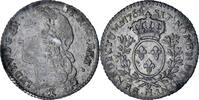 France 12 Sols, 1/10 ECU Coin, Louis XV, 1/10 Écu au bandeau -