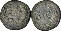 Dupondius Coin, Augustus, Rome, Copper, RIC:347 (R) -