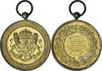Belgium Medaille Fédération Chrétienne du Brabant Wallon Nivelles 1896 -