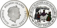 Solomon Islands 2 Dollars Elizabeth II, La Princesse au Petit Pois -