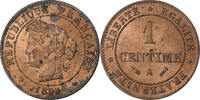 France Centime Cérès, Paris, Bronze, Gadoury:88, KM:826.1 -