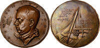 France Medaille Antoine de St Exupery, Bronze, Galtié MS(63)