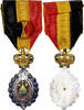 Belgium Medaille Médaille du Travail 1ère Classe avec Rosace, Excellent -