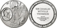 Germany Medal Les Grands Explorateurs, Sir Charles Wyville Thomson, Silver -