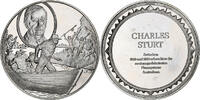 Germany Medal Les Grands Explorateurs, Charles Sturt, Silver -