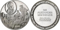 Germany Medal Les Grands Explorateurs, Sir Alexander Mackenzie, Silver -