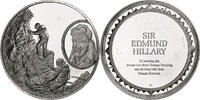 Germany Medal Les Grands Explorateurs, Sir Edmund Hillary, Silver -