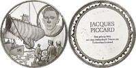 Germany Medal Les Grands Explorateurs, Jacques Piccard, Silver -