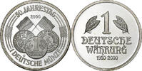 Germany Medal 50 Jahrestag 1 Deutsche Münze, Silver -
