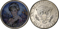 United States Half Dollar Lady Diana, U.S. Mint, Cupro Nickel -