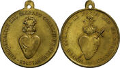 Colombia Medal Congregacion del Sacrado Corazon de Jesus, Brass -