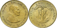 VATICAN CITY 20 Lire John Paul II, Aluminum-Bronze, KM:200 -