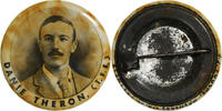 South Africa Broche Danie Theron, Métal -