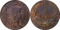 France Centime Dupuis, Paris, Bronze, Gadoury:90, KM:840 -