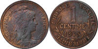 France Centime Coin, Dupuis, Paris, Bronze, KM:840 -