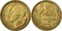 France 10 Francs Guiraud, Beaumont - Le Roger, Aluminum-Bronze -