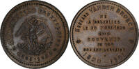 Belgium Medal Edouard van den Broeck, Numismatique Bruxelloise, Copper -