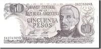 Argentina 50 Pesos Banknote, Undated, KM:301a -