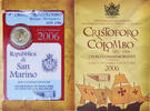 San Marino 2 Euro Christophe Colomb, Rome, Bi-Metallic -