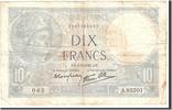 France 10 Francs Banknote, 1942-03-05, Fayette:17.31, KM:84 -
