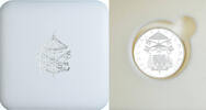 Vatican 5 Euro Siège Vacant, Rome, Silver -
