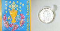Vatican 10 Euro Pape Benoit XVI, L'eucharistie, Rome, Silver -