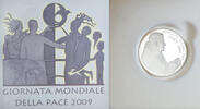 VATICAN CITY 5 Euro World day of Peace, Rome, Silver, KM:415 -