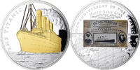 France Medaille 100ème Anniversaire du Titanic, Copper Plated Silver -